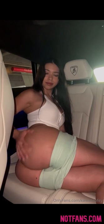 Aishah Sofey / Kawaiisofey Nude in Car so hot – Onlyfans video