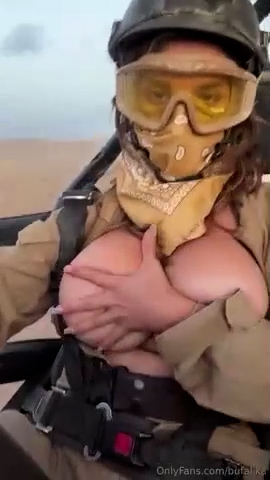 Bufalika Ika DAuria Nude Topless in Car – Onlyfans video